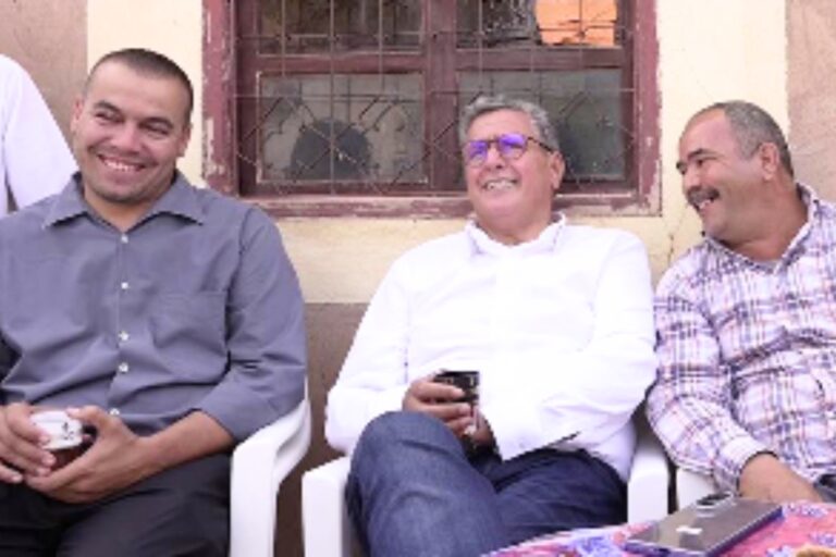 عزيز أخنوش بين ساكنة الحوز عزيز اخنوش