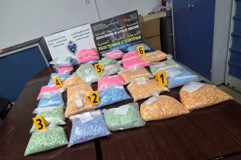 حجز أزيد من 76 ألف قرص “إكستازي” بميناء الناظور إكستازي