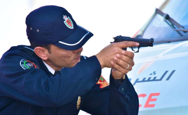 رصاصة تحذيرية لتوقيف جانح عرض عناصر الشرطة للخطر بفاس الشرطة