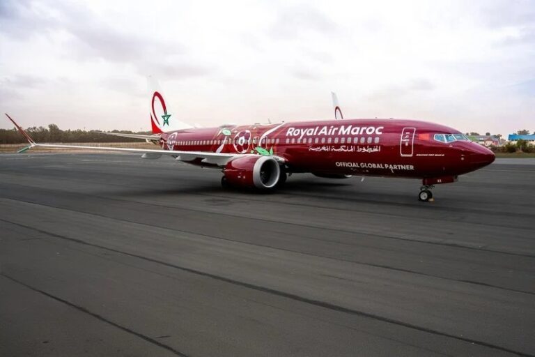 الخطوط الملكية المغربية تتزين لأكبر حدث كروي إفريقي الخطوط الملكية المغربية