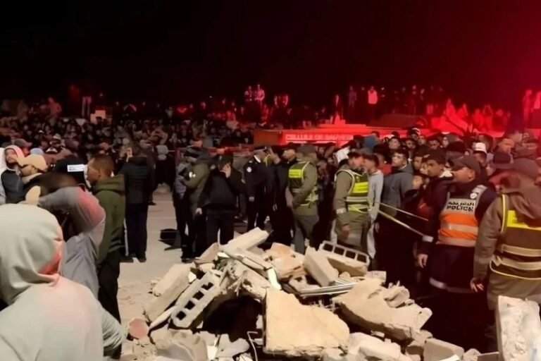 حصيلة انهيار البنايتين